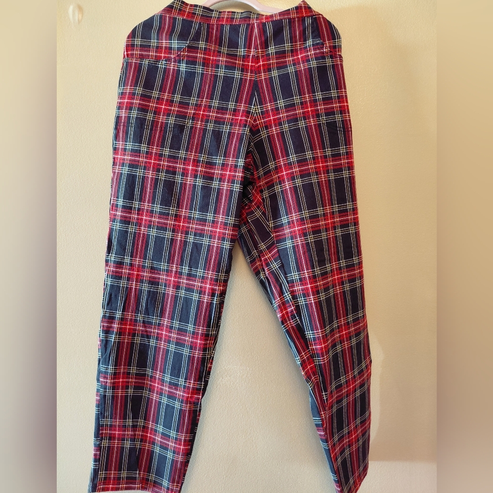 JMS Plaid Red and Black Pants Size 2X